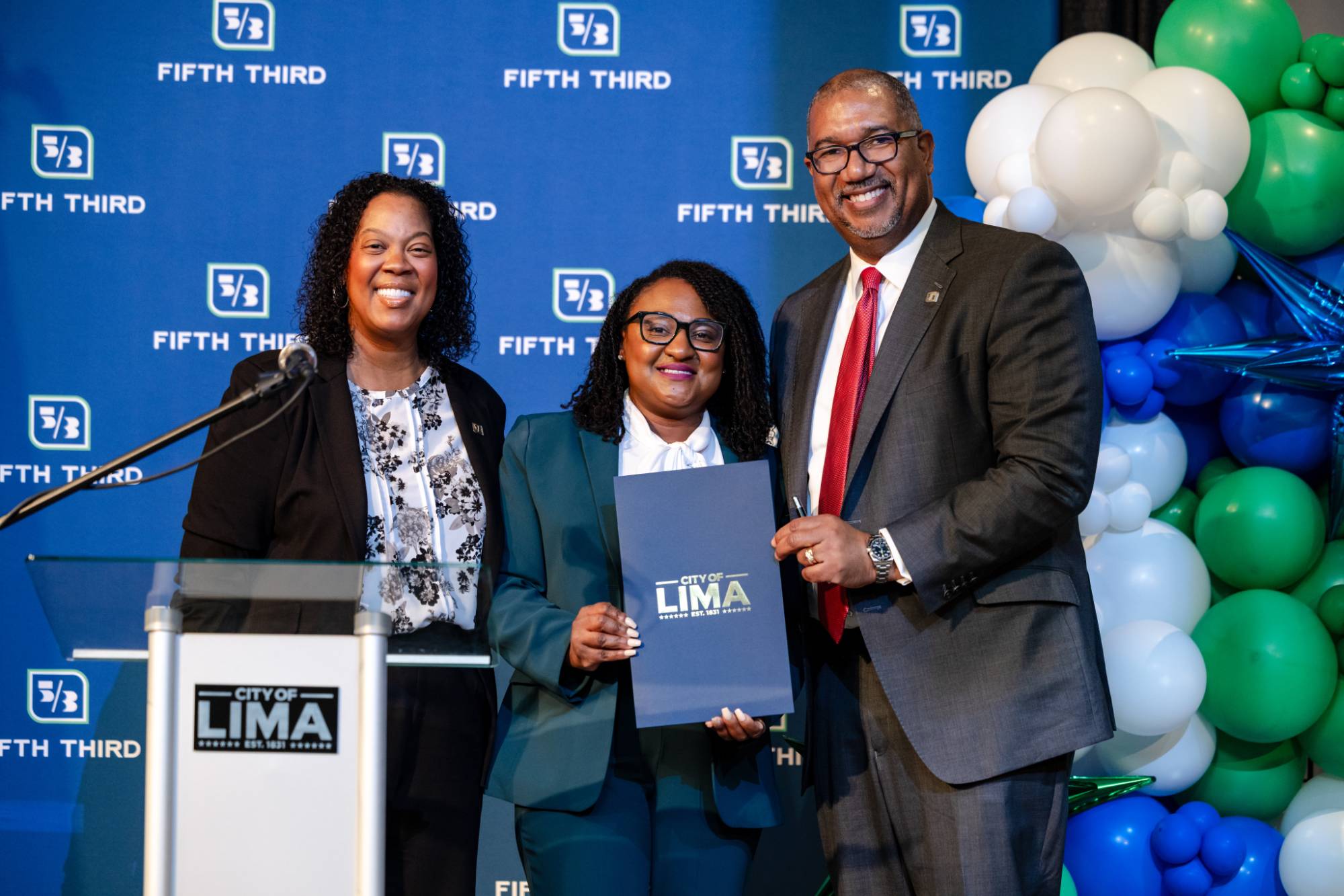 Kala Gibson at Fifth Third event